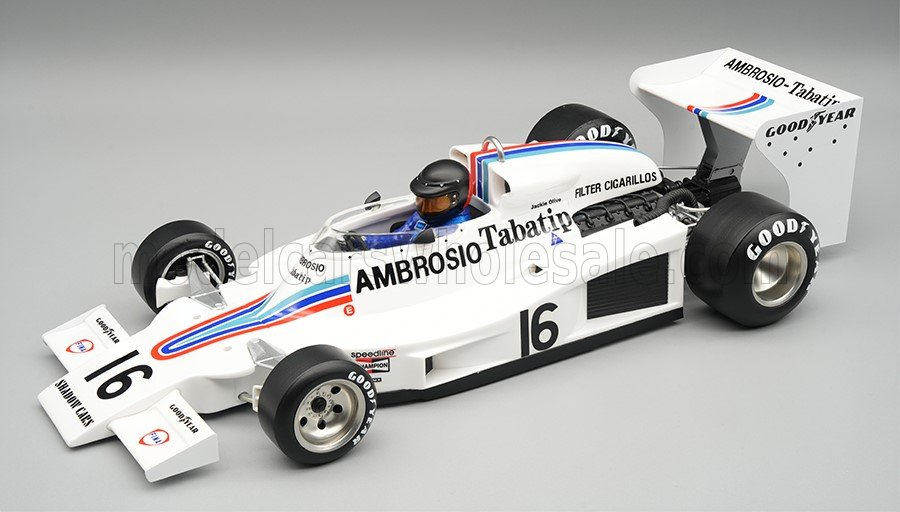 Rakuten - Tecnomodel テクノモデル 1/18 ミニカー レジン プロポーションモデル 1977年スエーデンGP シャドウ SHADOW - F1 DN8 No.16 SWEDEN GP 1977 JACKIE OLIVER ジャッキー・オリヴァー ドライバーフィギュア付き