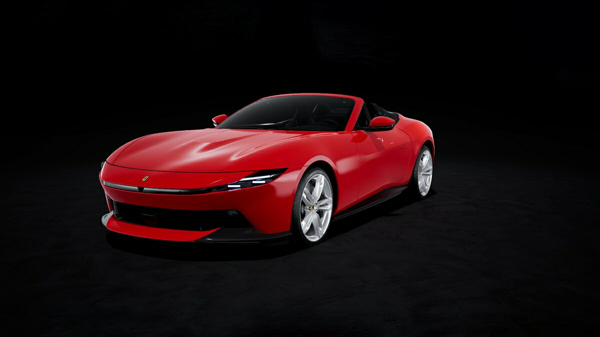 BBR 1/18 ミニカー レジン プロポーションモデル 2026年モデル フェラーリ アマルフィ FERRARI - AMALFI SPIDER 2026 ROSSO CORSA フェラーリレッド