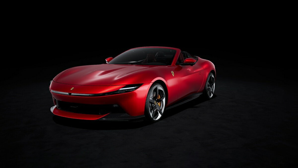 MR Collection 1/18 ミニカー レジン プロポーションモデル 2026年モデル フェラーリ アマルフィ FERRARI - AMALFI SPIDER 2026 ROSSO MAGMA レッドメタリック