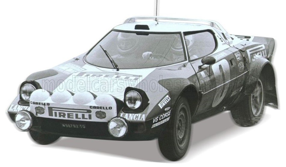 Sun Star サンスター 1/18 ミニカー ダイキャストモデル 1978年インターナショナル・ザックスウィンターラリー ランチア LANCIA - STRATOS HF TEAM ALITALIA (night version) No.1 RALLY INTERNATIONAL SACHS WINTER 1978 WALTER ROHRL - CHRISTIAN GEISTDORFER