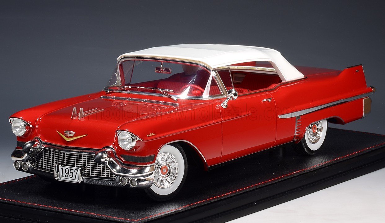 Stamp Models 1/18 ミニカー レジン プロポーションモデル 1957年モデル キャディラック CADILLAC - SERIES 62 CABR...