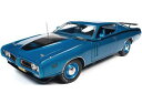 Autoworld オートワールド 1/18 ミニカー ダイキャストモデル 1971年モデル ダッジ Dodge Charger R/T 1971 (Class of 1971), GB5 blue ブルー