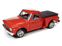 Autoworld オートワールド 1/18 ミニカー ダイキャストモデル 1968年モデル シボレー Chevrolet C10 Pickup Stepsid...