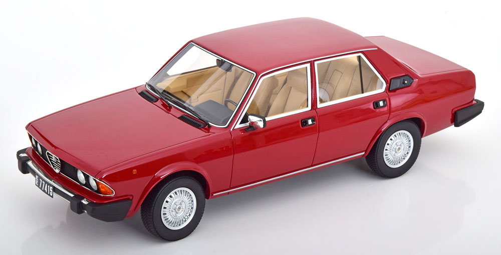 Cult Models カルトモデル 1/18 ミニカー レジン プロポーションモデル 1979-1983年モデル アルファロメオ ALFA ROMEO - ALFA 6 2.5 1979-1983 レッド