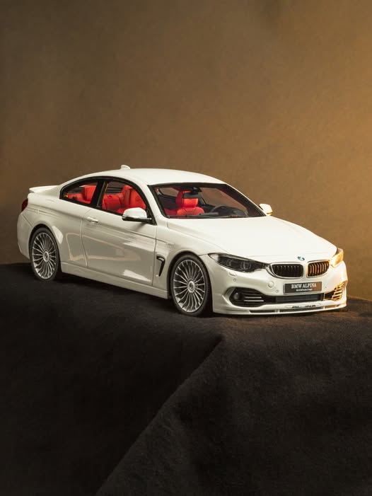 GT Spirit gts963 1/18 ミニカー レジン プロポーションモデル 2014年モデル BMW - 4-SERIES ALPINA B4 BI-TURBO 2014 ホワイト