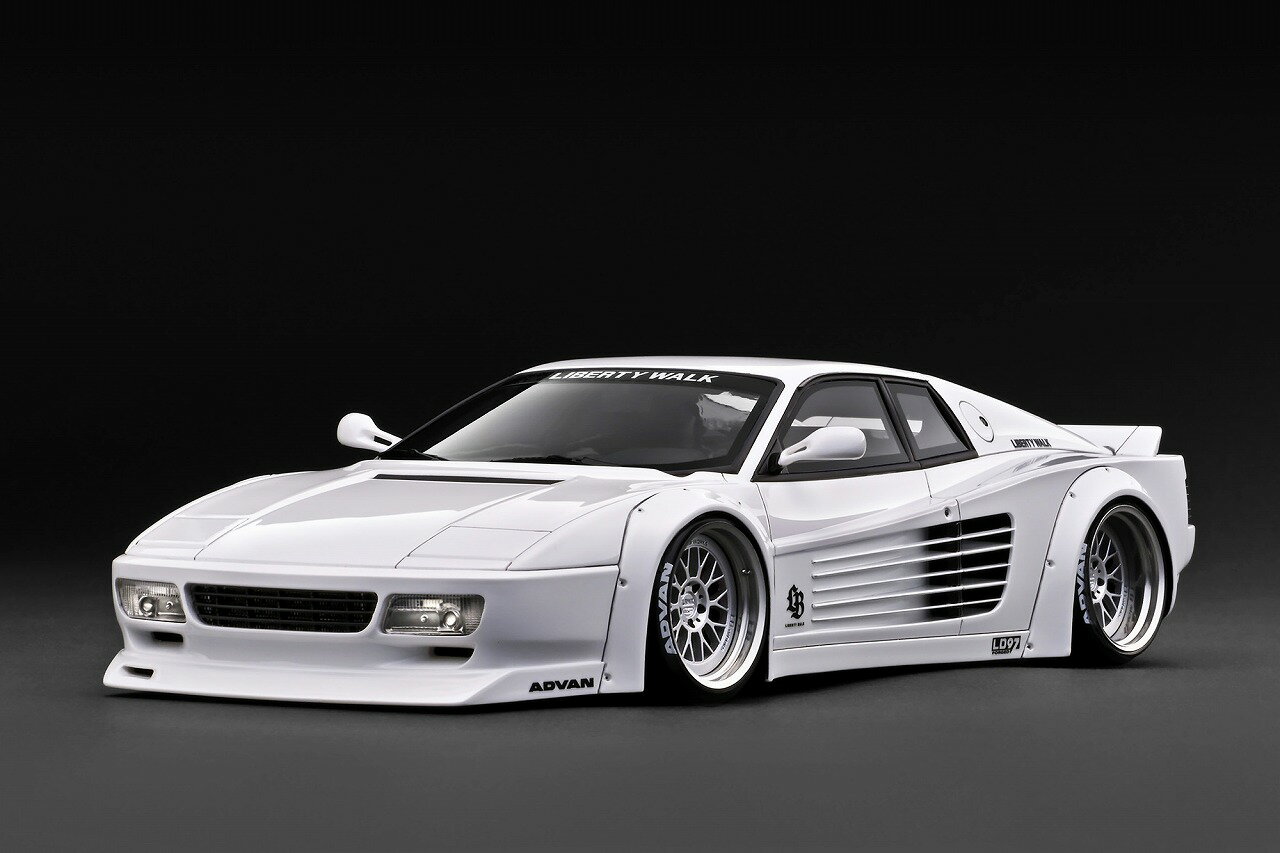 FERRARI - Ignition Model イグニッションモデル 1/18 ミニカー レジン プロポーションモデル LB-WORKS Ferrari 512 ホワイト