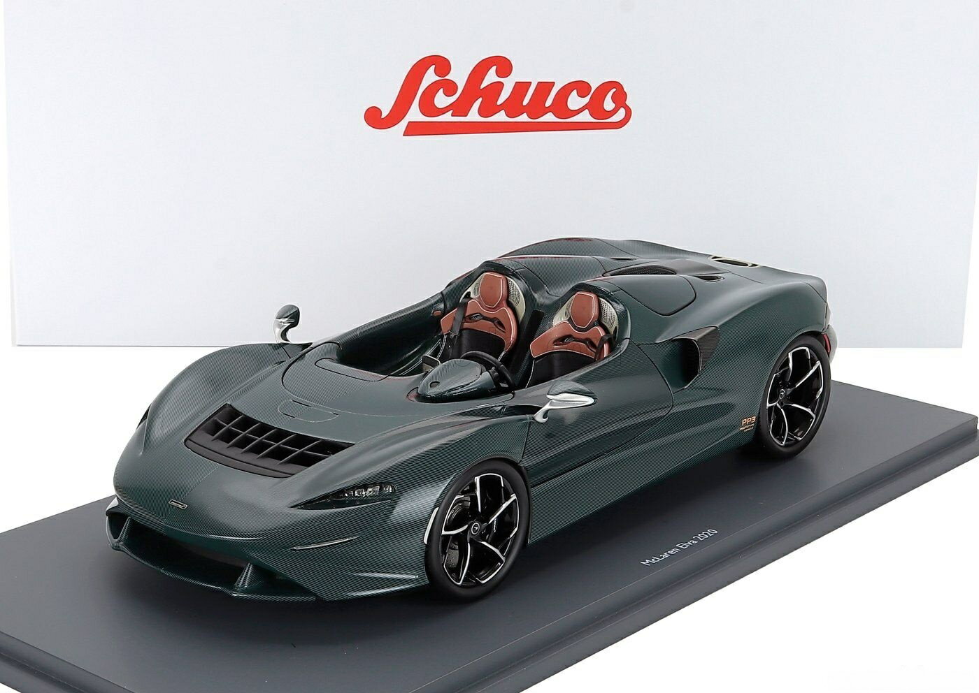 Rakuten - Schuco 1/18 ミニカー レジン プロポーションモデル 2020年モデル マクラーレン McLAREN ELVA 2020 ブルー