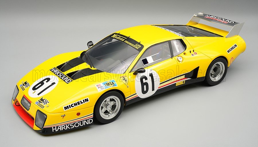 Tecnomodel テクノモデル 1/18 ミニカー レジン プロポーションモデル 1979年ルマン24時間 フェラーリ FERRARI - 512BB LM 4.9L TEAM BEURLYS No.61 24h LE MANS 1979 JEAN BLATON "BEURLYS" - NICK FAURE - STEVE O'ROURKE - BERNARD DE DRYVER