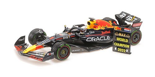 Minichamps 1/18 ダイキャストモデル 2022年日本GP 優勝モデル レッドブル・レーシング Oracle Red Bull Racing RB18 #1 Oracle Red Bull Racing Winner Japanese GP World Champion Max Verstappen マックス・フェルスタッペン No.1 & ワールドチャンピオンボード付属