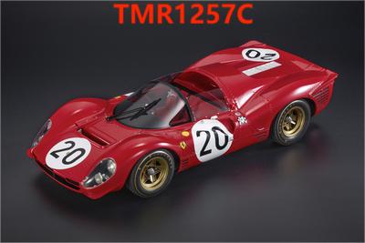 Top Marques ȥåץޥ륱 1/12 ߥ˥ 쥸 ץݡǥ 1967ǯޥ24 ե顼 FERRARI - 330P4 4.0L V12 SPIDER TEAM SPA FERRARI SEFAC No.20 24h LE MANS 1967 C.AMON - N.VACCARELLA