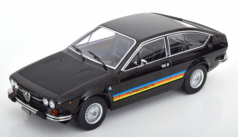 Rakuten - KK Scale 1/18 ミニカー ダイキャストモデル 1979年モデル アルファロメオ ALFA ROMEO - ALFETTA 2000 GTV TURBODELTA 1979 ブラック