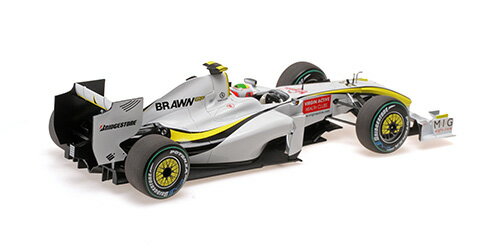 Minichamps ミニチャンプス 1/18 ミニカー ダイキャストモデル 2009年ヨーロッパGP 優勝モデル ブラウン BRAWN GP BGP001 RUBENS BARRICHELLO ルーベンス・バリチョロ WINNER GP EUROPE 2009 2