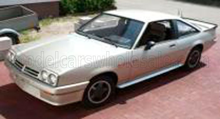 Norev ノレヴ 1/18 ミニカー ダイキャストモデル 1987年モデル オペル OPEL - MANTA B GSi 1987 メタリックプラチナ