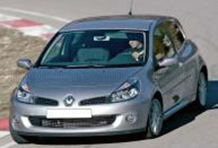 RENAULT - Norev ノレヴ 1/18 ミニカー ダイキャストモデル 2007年モデル ルノー RENAULT - CLIO R.S. 2007 シルバー