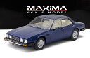 日本未発売モデル Maxima 1/18 ミニカー レジン プロポーションモデル 1978年モデル デ・トマソ DE TOMASO - DEAUVILLE 1978 ブルーメタリック