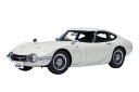 AUTOart オートアート 1/18 コンポジットダイキャストモデル 1967年モデル トヨタ 2000GT 1967 ホワイト