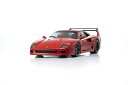 Kyosho 京商 1/18 ミニカー ダイキャストモデル 1988年モデル フェラーリ Ferrari F40 "Light Weight" LM Wing 1988 レッド