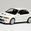 MotorHelix モーターヘリックス 1/18 ミニカー ダイキャストモデル 2000年モデル 三菱 MITSUBISHI - LANCER EVO VI GSR T.M.E. TOMMY MAKINEN EDITION 2000 ホワイト