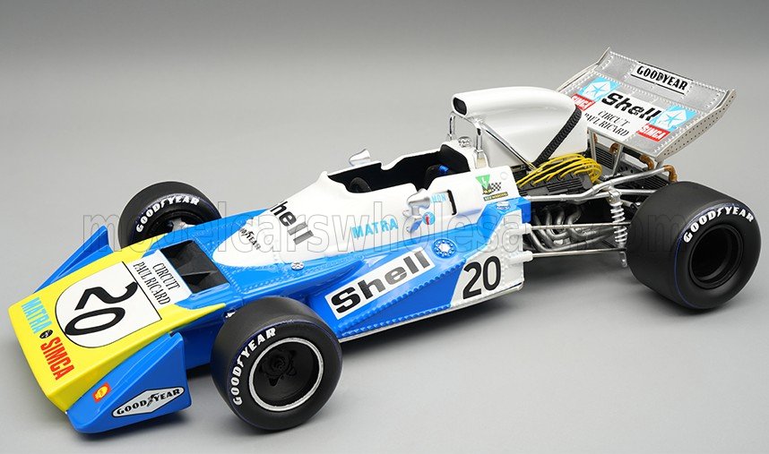 Rakuten - Tecnomodel テクノモデル 1/18 ミニカー レジン プロポーションモデル 1971年フランスGP マトラ MATRA - F1 MS120B No.20 FRANCE GP 1971 CHRIS AMON