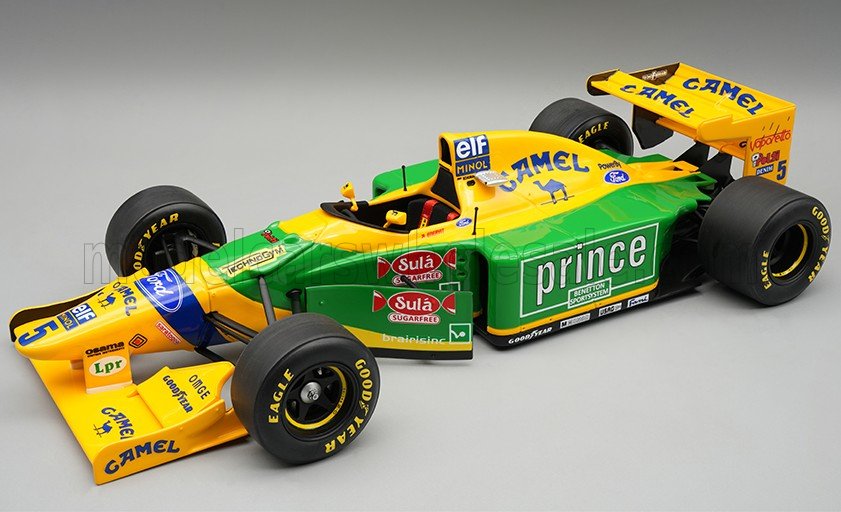 MINICHAMPS ベネトン F1 ミニカー 1:18 1:18 Benetton F1 Racing Team FedEx Korean Air #6 A. Wurz