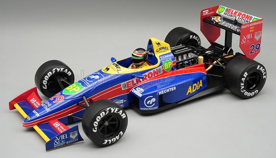 Tecnomodel 1/18 ミニカー レジン プロポーションモデル 1988年日本GP ローラ LOLA - F1 LC88 FORD TEAM LARROUSSE No.29 JAPAN GP 1988 AGURI SUZUKI 鈴木 亜久里 ドライバーフィギュア付き