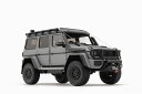 Almost Real オルモストリアル 1/18 ミニカー ダイキャストモデル 2016年モデル メルセデスベンツ G-CLASS G550 4X4 BRABUS ADVENTURE MONZA GREY MAGNO グレー