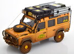 Almost Real オルモストリアル 1/18 ミニカー ダイキャストモデル 1993年キャメルトロフィー ランドローバー LAND ROVER - DEFENDER 110 RALLY CAMEL TROPHY 1993 DIRTY VERSION