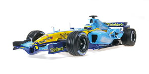 Minichamps ミニチャンプス 1/18 ミニカー レジン プロポーションモデル 2005年オーストラリアGP 優勝モデル ルノー RENAULT F1 TEAM R25 GIANCARLO FISICHELLA ジャンカルロ・フィジケラ WINNER AUSTRALIAN GP 2005