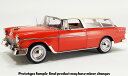 ACME 1/18 ミニカー ダイキャストモデル 1955年モデル シボレー CHEVROLET BEL AIR NOMAD Gypsy Red - Shoreline Beige レッド ベージュ