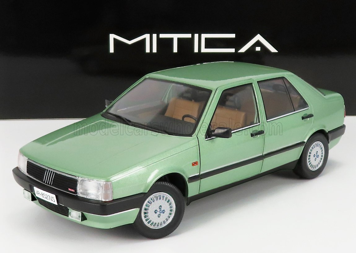 Mitica 1/18 ミニカー ダイキャストモデル 1985年モデル フィアット FIAT CROMA 2.0 TURBO IE 1985 GREEN MET CEYLON 359 グリーンメタリック