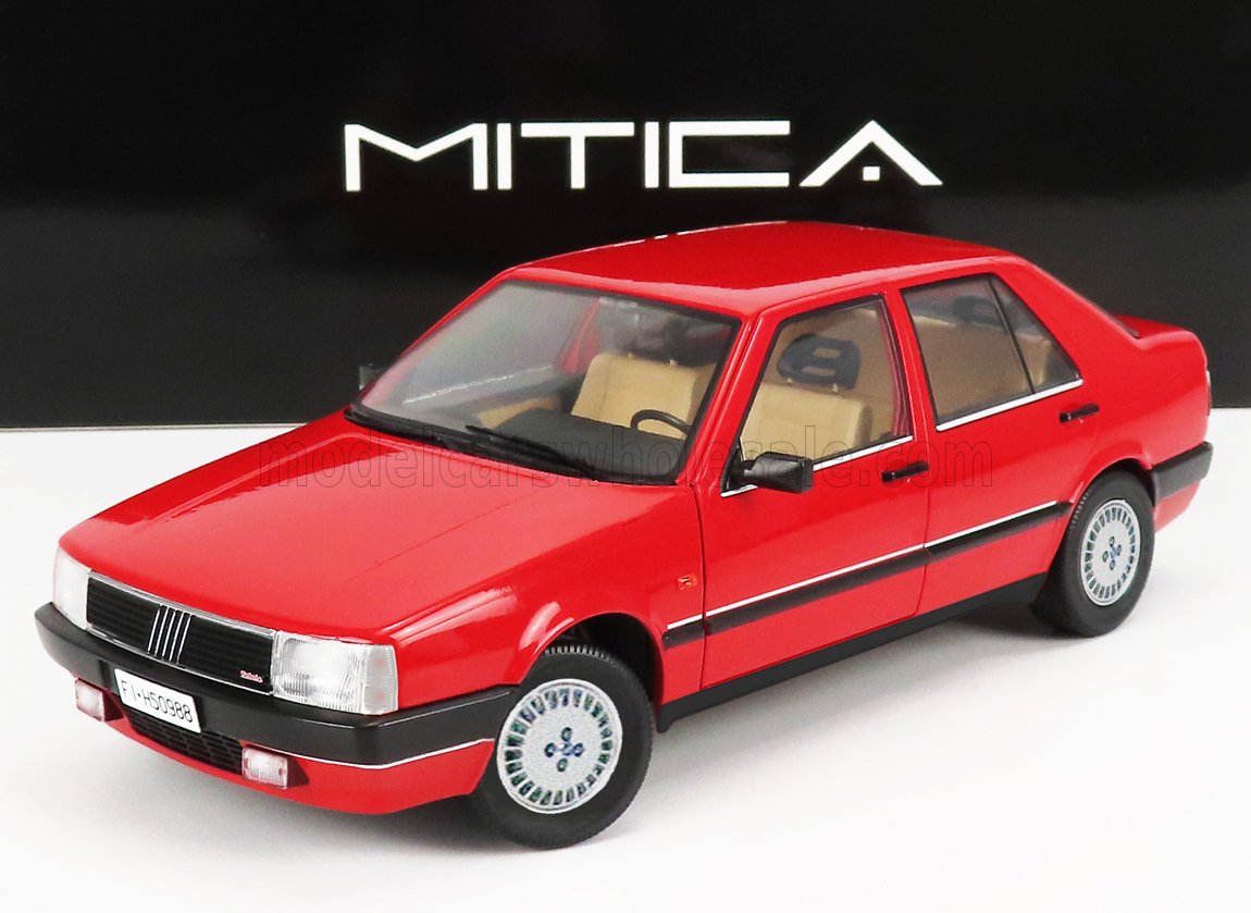 Mitica 1/18 ミニカー ダイキャストモデル 1985年モデル フィアット FIAT CROMA 2.0 TURBO IE 1985 RED ROSSO CORSA 854 レッド