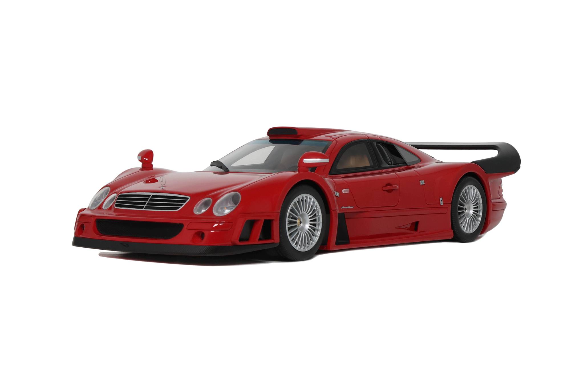 GT Spirit 1/18 ミニカー レジン プロポーションモデル 1998年モデル メルセデスベンツ MERCEDES BENZ - CLK-GTR SUPER SPORT 1998 レッド