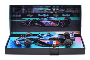 Minichamps ミニチャンプス 1/18 レジン プロポーションモデル 2023年5月マイアミGP 第8位 ルノー RENAULT - F1 A523 TEAM BWT ALPINE No.10 8th MIAMI GP WITH PIT BOARD 2023 PIERRE GASLY PIERRE GASLY ピエール・ガスリー 2023 ピットボード付属 ギフトパッケージ仕様