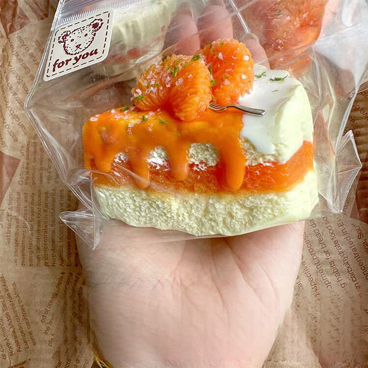 柔らかい ケーキおもちゃ 食べ物シリーズ もちもち みかん スイーツ ぷにぷに スクイーズ 水感スクイーズ 濃厚 握る玩具 いちご ケーキ シリコーン スクイーズ ストレス解消 暇つぶし 不安軽減 du-mit-10007062 du-mit楽天市場店 サンプル画像2