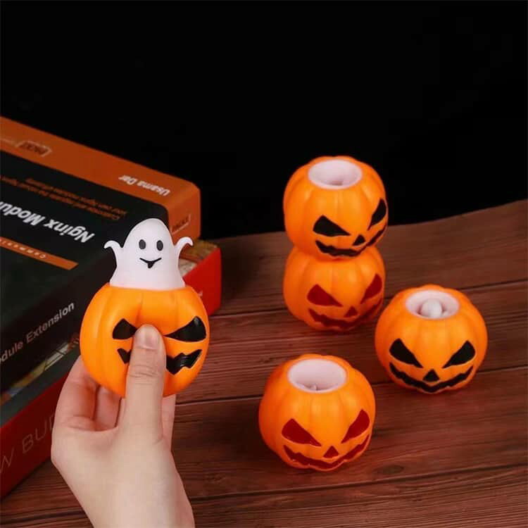 スクイーズ 3個セット 握るおもちゃ かぼちゃ 3個セット おばけ 仕掛けおもちゃ ハロウィン TPR やわらかい おもちゃ パンプキン ストレス解消 びっくりおもちゃ ぷにぷに ハロウィングッズ 子供 キッズ パーティー 景品 子供会 プレゼント du-mit-10011732 du-mit楽天市場店 サンプル画像3