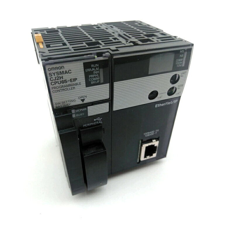 オムロン omron CJ2H-CPU65-EIP CPUユニット 並行輸入新品になります。 ・注意事項：お客様のモニター環境によって、実際の商品と色合いが異なる場合がございます。 こちらの商品は輸入品のため、お届けまで2週間から3週間いただきます。ご了承下さい。 ＊領収書発行可能ですので、ご希望の際はその旨お知らせ下さい。オムロン omron CJ2H-CPU65-EIP CPUユニット 並行輸入新品になります。