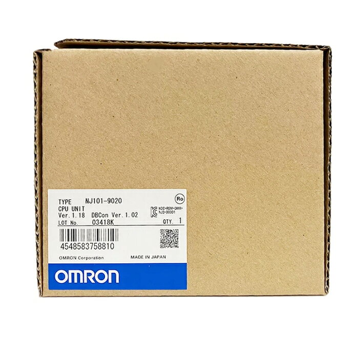 オムロン omron NJ101-9020 CPUユニット 並行輸入新品になります。 ・注意事項：お客様のモニター環境によって、実際の商品と色合いが異なる場合がございます。 こちらの商品は輸入品のため、お届けまで2週間から3週間いただきます。ご了承下さい。 ＊領収書発行可能ですので、ご希望の際はその旨お知らせ下さい。オムロン omron NJ101-9020 CPUユニット 並行輸入新品になります。