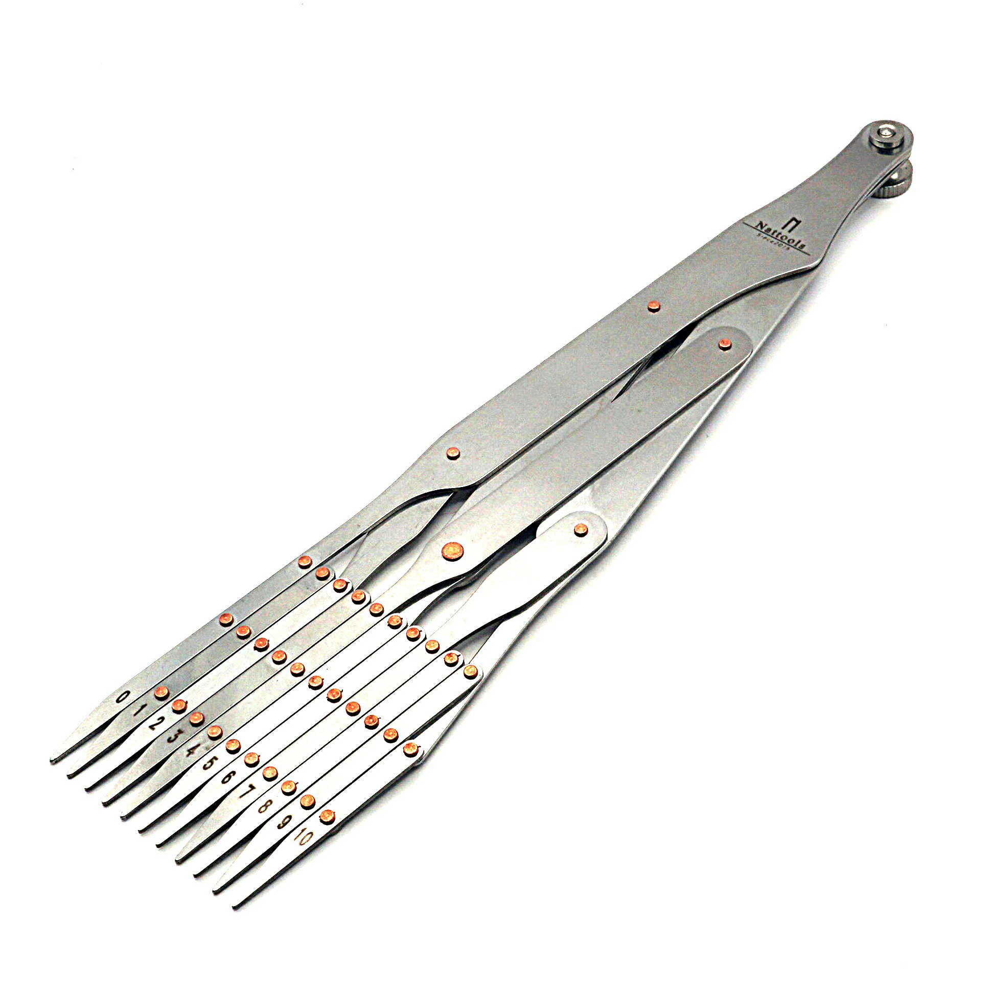 Nattools 等分ディバイダー11本目 穴あけや手縫いの印付けに便利 レザークラフト