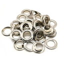 ハトメ No.28 ニッケル 20個入り 内径約12mm