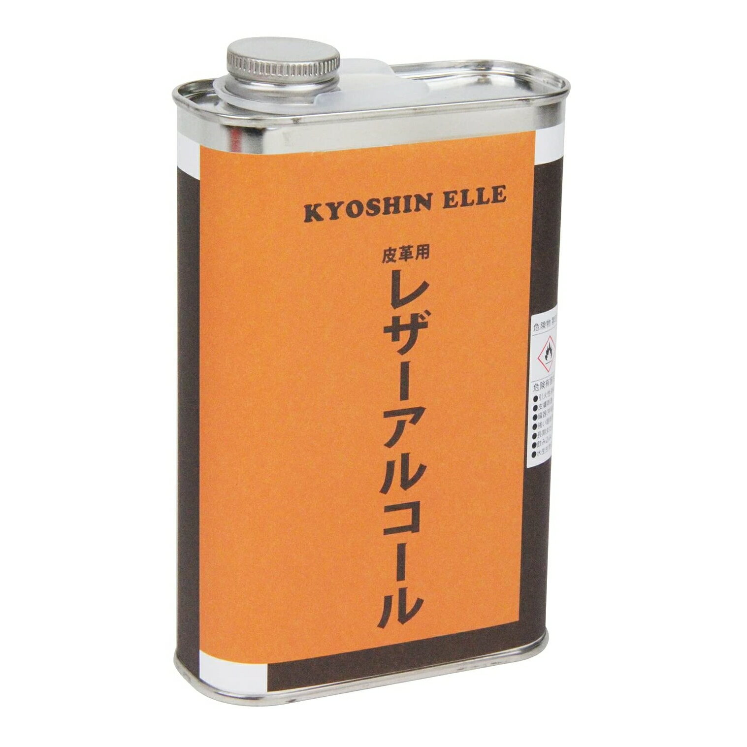 レザーアルコール 500cc アルコール染料や油性硬化剤の薄め液 協進エル