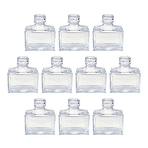 日本製　ハーバリウム　スクエアガラス瓶　150cc　10本セット