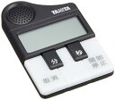 タニタ 勉強 学習 タイマー マグネット付き メロディー お知らせ ブラック TD-382 BK