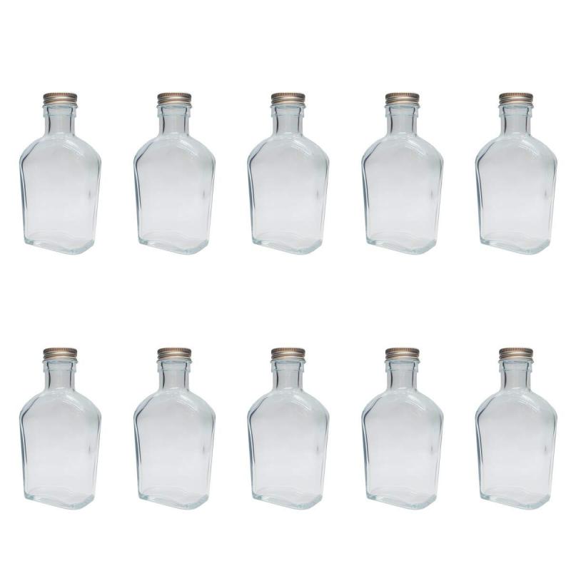 横浜ハーバリウム弐番店 ハーバリウム 瓶 ポケット 150ml 10本セット キャップ付き ハーバリウムの作り..