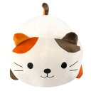 JEMAジェマ 抱き枕 アニマル 動物クッション もちもち ふわふわ 抱きまくら ぬいぐるみ 枕 かわいい 癒し プレゼント 猫 ホワイト 長さ約60cm(3)