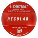 ブライトンネット(Brightonnet) スズキ 給油口キャップカバー レギュラー仕様 アルミ製 レッド BC-FUCAPCVERSU-RE