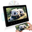 10.1インチヘッドレストモニター HDMI 後部座席車載モニター DVDプレーヤー内蔵 2台連動可能 IPS液晶 全視角度 スロットイン式 CPRM対応 リー...