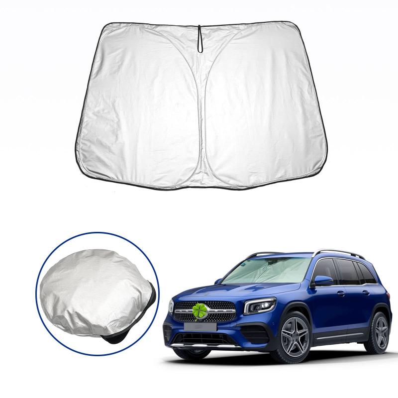 メルセデス ベンツ GLBクラス X247 車用サンシェード コンパクト収納 ベンツglb x247 サンシェード 日差しカット フロントガラス ベンツglb 日よけカーテン 紫外線カット フロントガラス