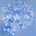 SUCCUL イルミネーション 屋外 防水 LED イルミネーションライト クリスマス ライト 10m 100球 連結可 ストリングライト