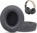 GEVO イヤーパッド 交換用 イヤークッション Beats Studio3 & Studio2 Wired/Wireless ワイヤレスヘッドホン 適用 交換パッド A1914/B0500/B0501 用 ヘッドセットパッド 遮音 音漏れ防止 プロテイ(2)