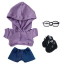 niannyyhouse 10cm 15cm 20cm ぬいぐるみ 服 ルーズフィット パーカー ジーンズ メガネ 靴 着せ替え 綿人形 アクセサリー (a11, 10cm)